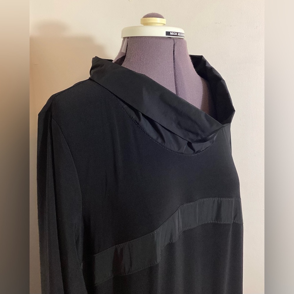 Joseph Ribkoff Lagenlook Black Dress Style 233110 Size 16 - Picture 7 of 16